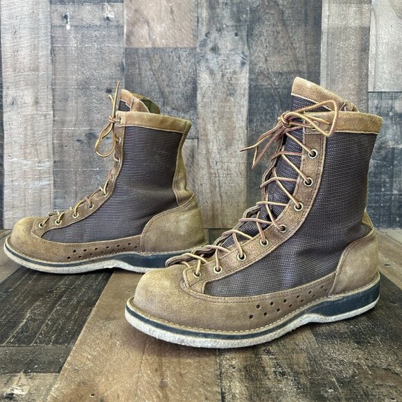 Danner River Gripper Felt Bottom Wading Boots Mens 8 EE - Picture 1 of 12
